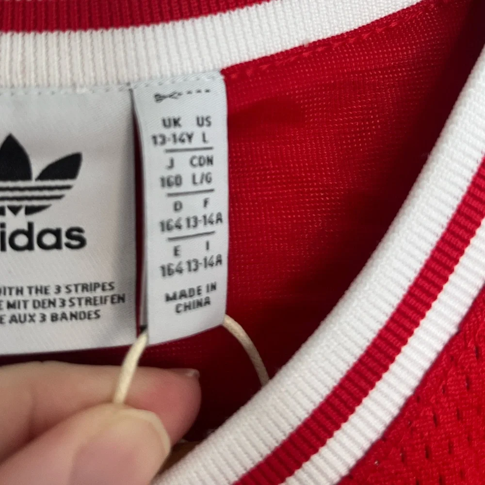 Adidas Boys Jersey Tank Size Large - Picture 4 of 7